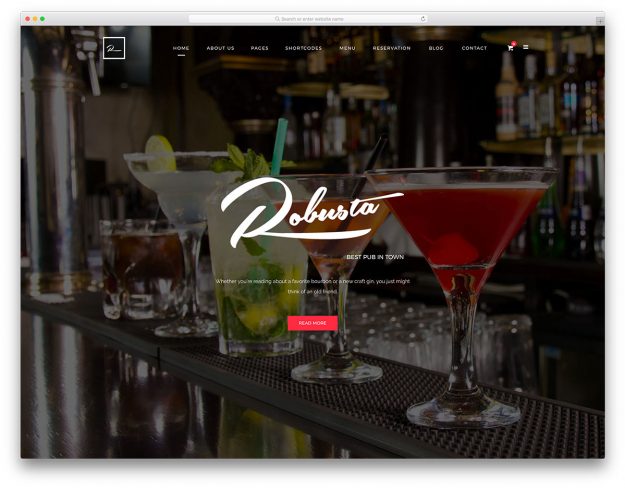 wordpress-temas para bares