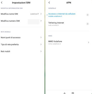 Configuración de APN de Android APN de Android