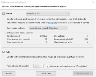 Configuración de UTorrent Configurar uTorrent